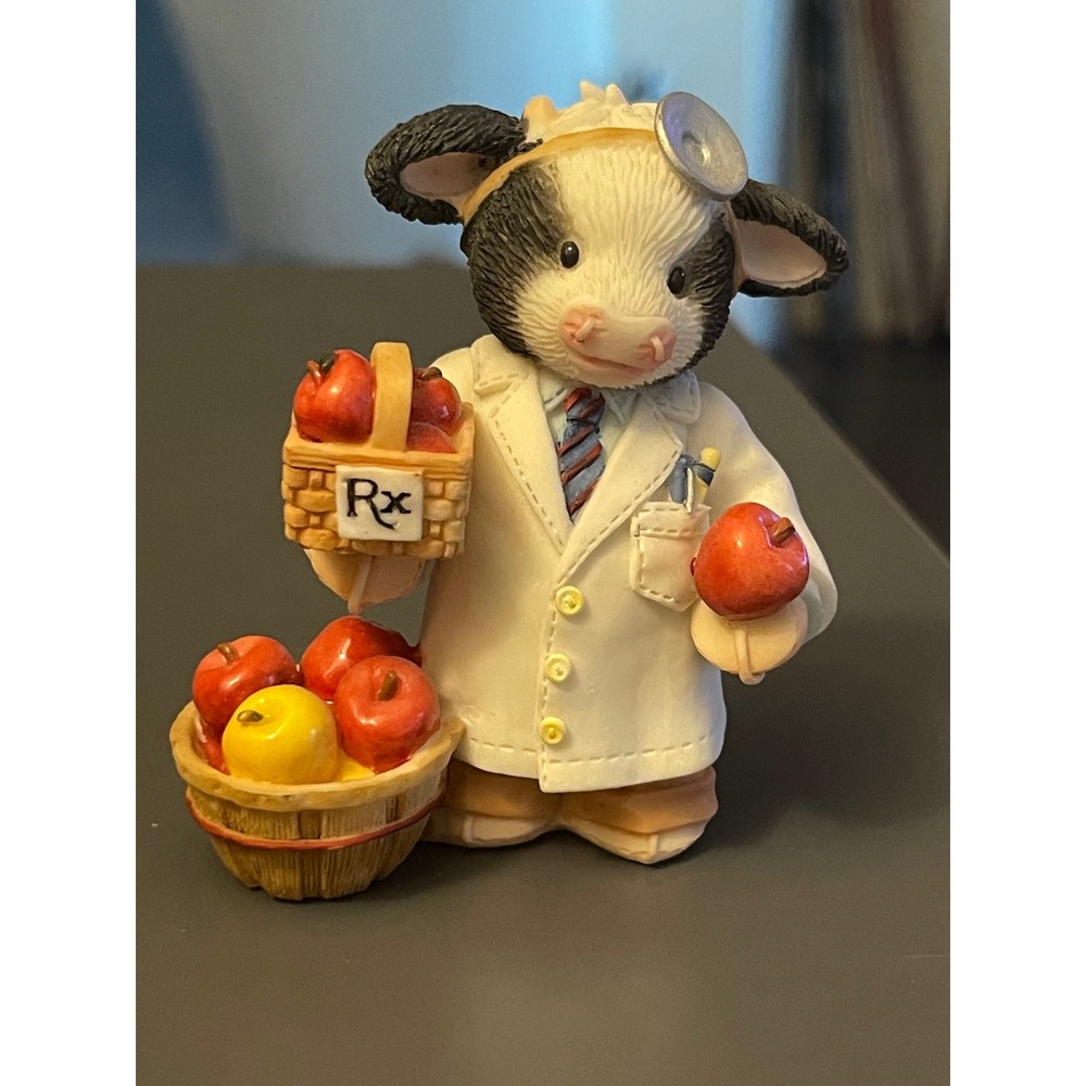 Marys Moo Moos Ive Got The Prescription For Moo Cow Doctor Figurine 461334 1998